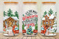 The Most Wonderful Time Of The Year Glass Can 16 Ounces, Gift