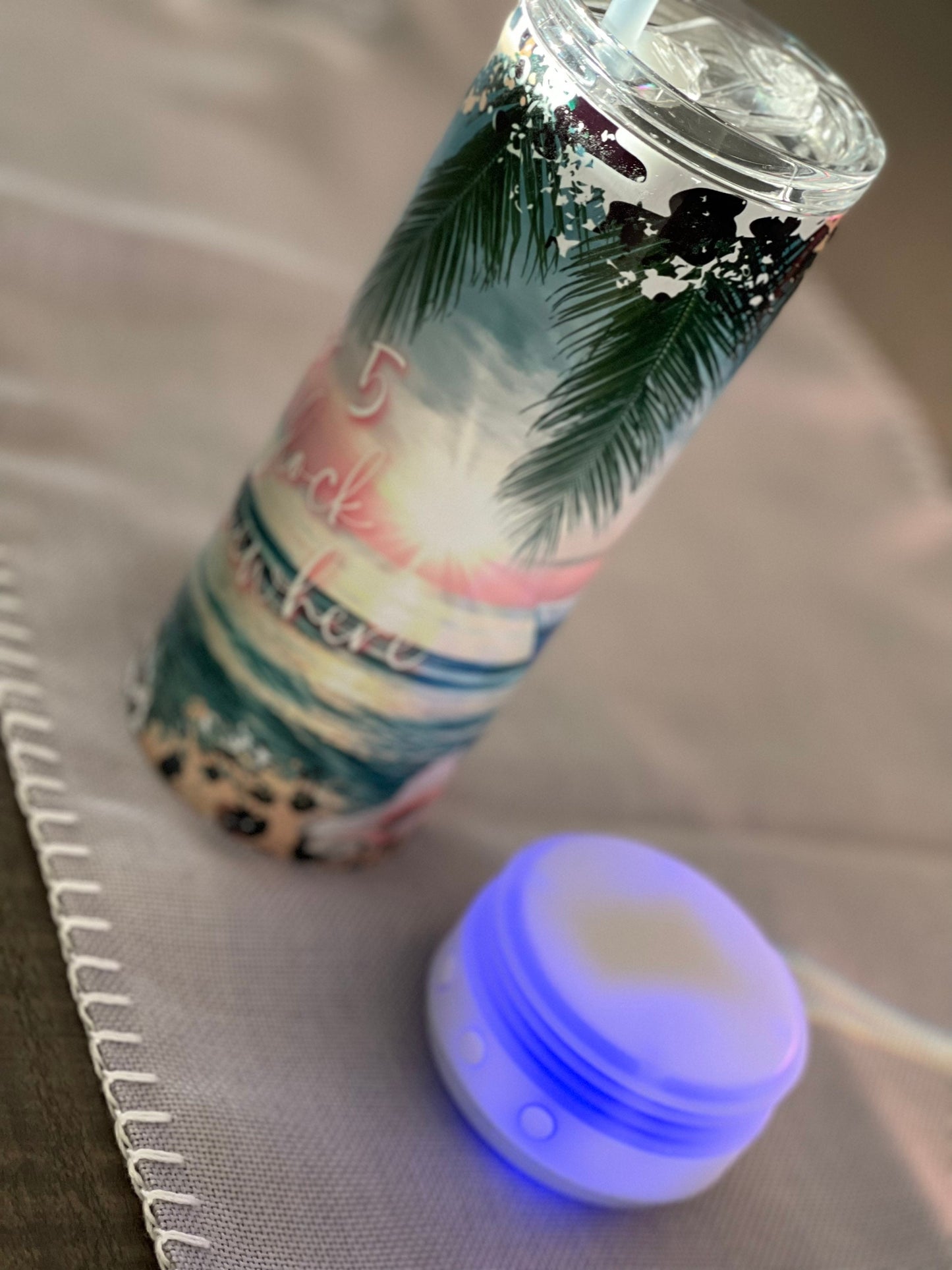 It’s Five O Clock Somewhere Bluetooth Speaker Sublimation 20 Ounce Tumbler, Sublimation, Gift, Insulated Tumbler, Gift