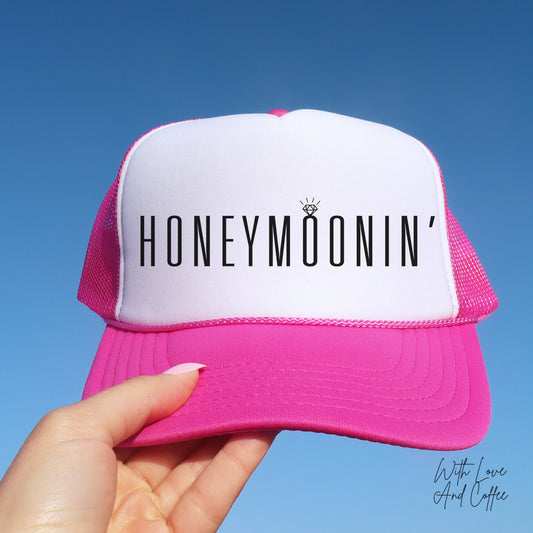 Honeymooning Trucker Hat, Gift