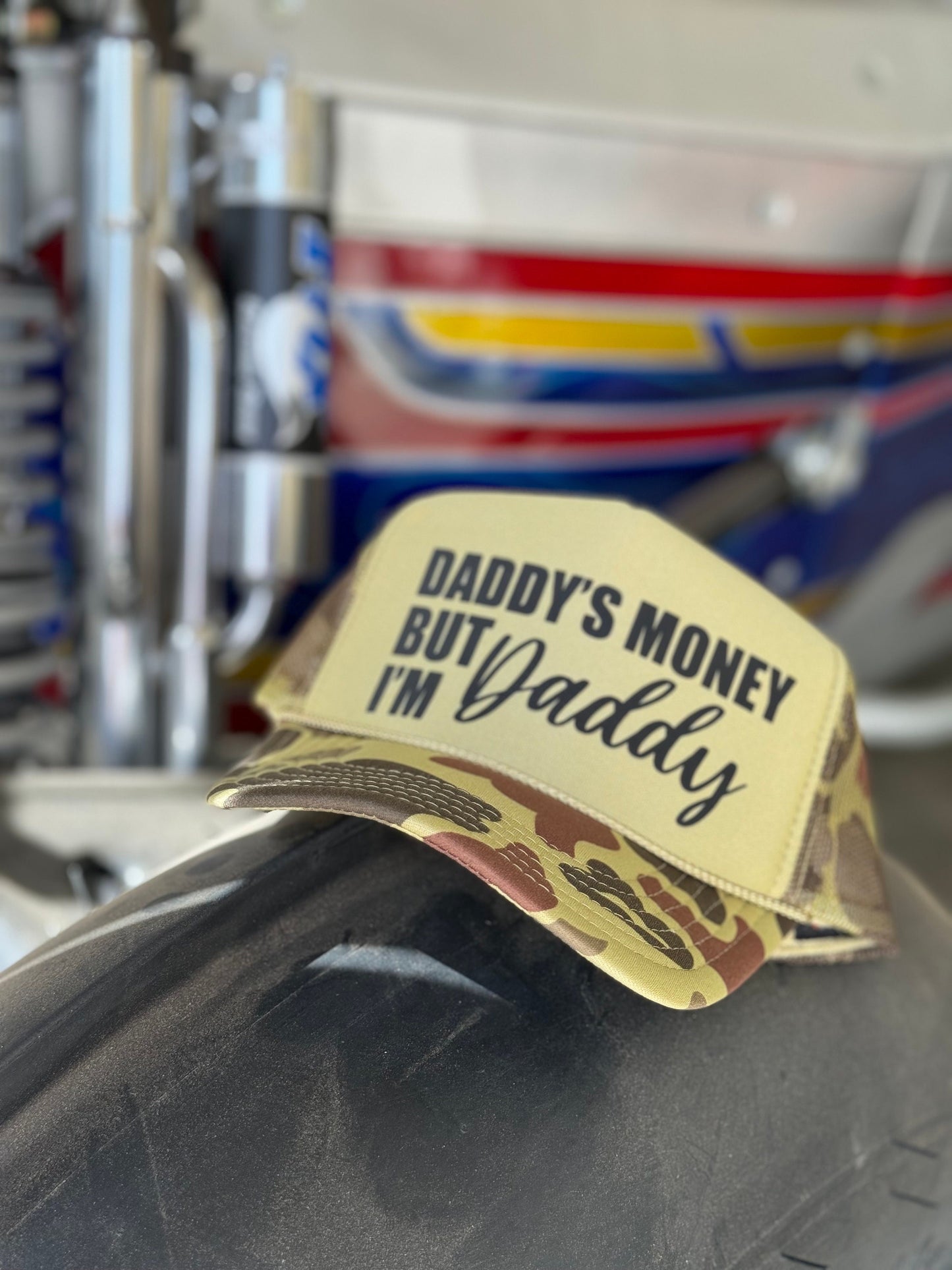 Daddy’s Money But I’m Daddy Trucker Hat, Gift